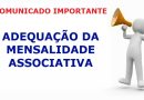 Adequação da Mensalidade Associativa