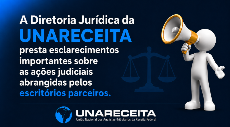 UNARECEITA – COMUNICADO AOS ASSOCIADOS